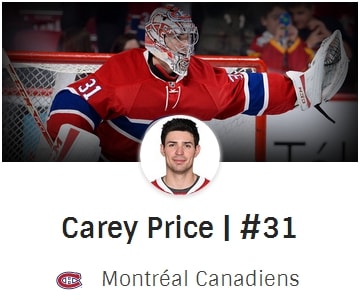 Carey Price jerseys